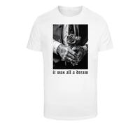 T-shirt Mister Tee It Was All A Dream Blanc L