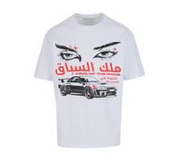 T-shirt Mister Tee King Of The Race Blanc 2XL