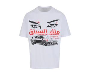 T-shirt Mister Tee King Of The Race Blanc M