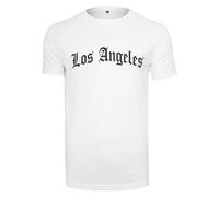 T-shirt Mister Tee Los Angeles Wording Blanc 2XL