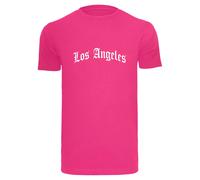 T-shirt Mister Tee Los Angeles Wording Rose M