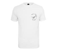T-shirt Mister Tee make love Blanc M
