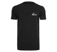 T-shirt Mister Tee Miami Palm Tree EMB Noir M