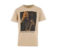 T-shirt Mister Tee Money, Power, Respect Beige L