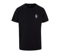 T-shirt Mister Tee More Espresso Less Depresso EMB Noir L
