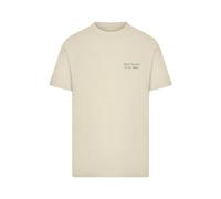 T-shirt Mister Tee Never Too Late To The Party Blanc XL