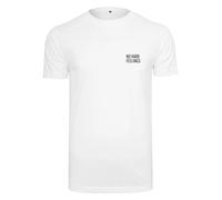 T-shirt Mister Tee No Hard Feelings Blanc M
