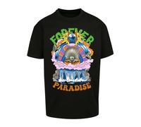 T-shirt Mister Tee Paradise Oversize Noir S