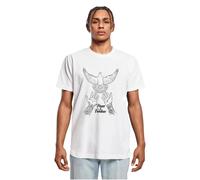 Mister Tee Men's Mt2828-Peace & Freedom Tee T-Shirt, White, XL