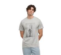 T-shirt Mister Tee Peace Sign Gris XL