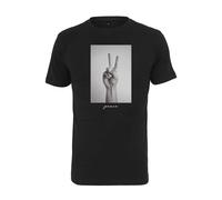 T-shirt Mister Tee peace sign Noir L