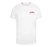 T-shirt Mister Tee Pizza Lovers Club Blanc XL