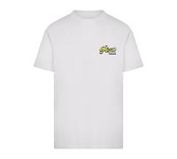 T-shirt Mister Tee Pizza Plaza Luigi Maggiore Blanc XL