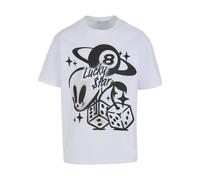 T-shirt Mister Tee Planet Alien Blanc L
