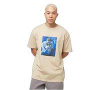 T-shirt Mister Tee Post Malone Tracklist Beige XS