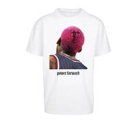 Mister Tee Power Forward Oversize Short Sleeve T-shirt White XS Men