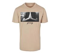 T-shirt Mister Tee Pray Blanc S