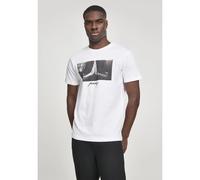 Mister Tee Herren T-Shirt Pray Tee, Weiss (White), Gr. S