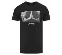 Mister Tee Men's T-Shirt Pray Tee Black Size L