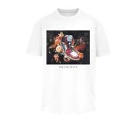 Mister Tee Herren Renairssance Painting Oversize Tee T-Shirt, White, S