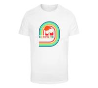 T-shirt Mister Tee Roller Skater Blanc S