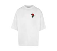 T-shirt Mister Tee Rose Huge Blanc XL