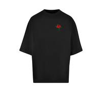 T-shirt Mister Tee Rose Huge Noir S