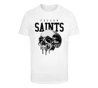 T-shirt Mister Tee Saints Skull Blanc 2XL