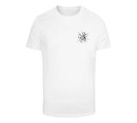 T-shirt Mister Tee Shattered Glass Blanc M