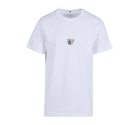 T-shirt Mister Tee Skull Bear Blanc 5XL