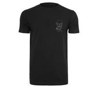 T-shirt Mister Tee Skull One Line Noir M