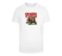 T-shirt Mister Tee Speeddrunk Blanc 5XL