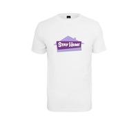 T-shirt Mister Tee stay home Blanc M