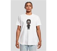 T-shirt Mister Tee Texas Sketch 2.0 Blanc 4XL