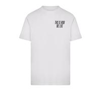 T-shirt Mister Tee This Is How We Live Blanc 4XL