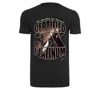 Mister Tee Tupac Me Against The World Platinium Short Sleeve T-shirt Black S Men