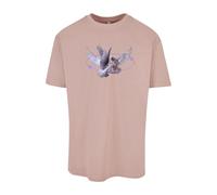 Mister Tee Vive La Liberte Oversize Short Sleeve T-shirt Beige XS Men