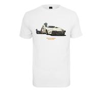 T-shirt Mister Tee weekend wolf Blanc S