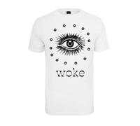 T-shirt Mister Tee Woke Blanc XS