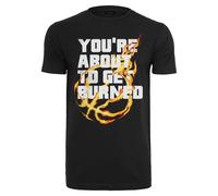 T-shirt Mister Tee You' re About To Get Burned Black M