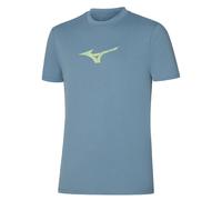 T-shirt Mizuno Athletic RB Bleu 2XL