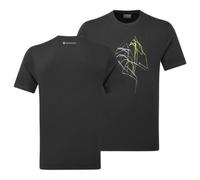 Montane Abstract Mountain Short Sleeve T-shirt Black S Men