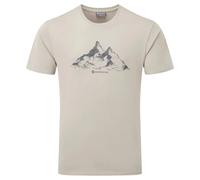 Montane Dual Mountain Short Sleeve T-shirt Grey 2XL Men