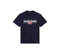 Napapijri Aylmer Short Sleeve T-shirt Blue 3XL Man