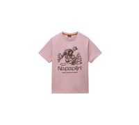 Napapijri Cabin Short Sleeve T-shirt Pink M Men