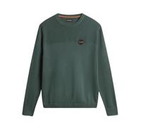 T-Shirt Napapijri Crewneck Man Cotton Green
