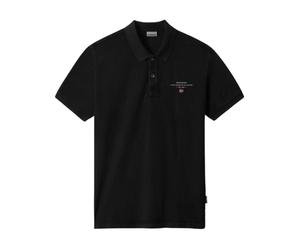 T-Shirt Napapijri Polo Shirt Man Cotton Black