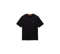 Napapijri S-Badge T-Shirt Cotton Crew Neck Short Sleeve Black M