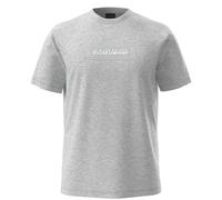 T-shirt Napapijri S-Box Logo Gris M