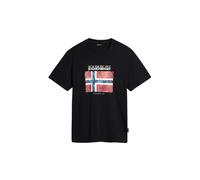 T-Shirt Napapijri T-Shirt Man Cotton Black